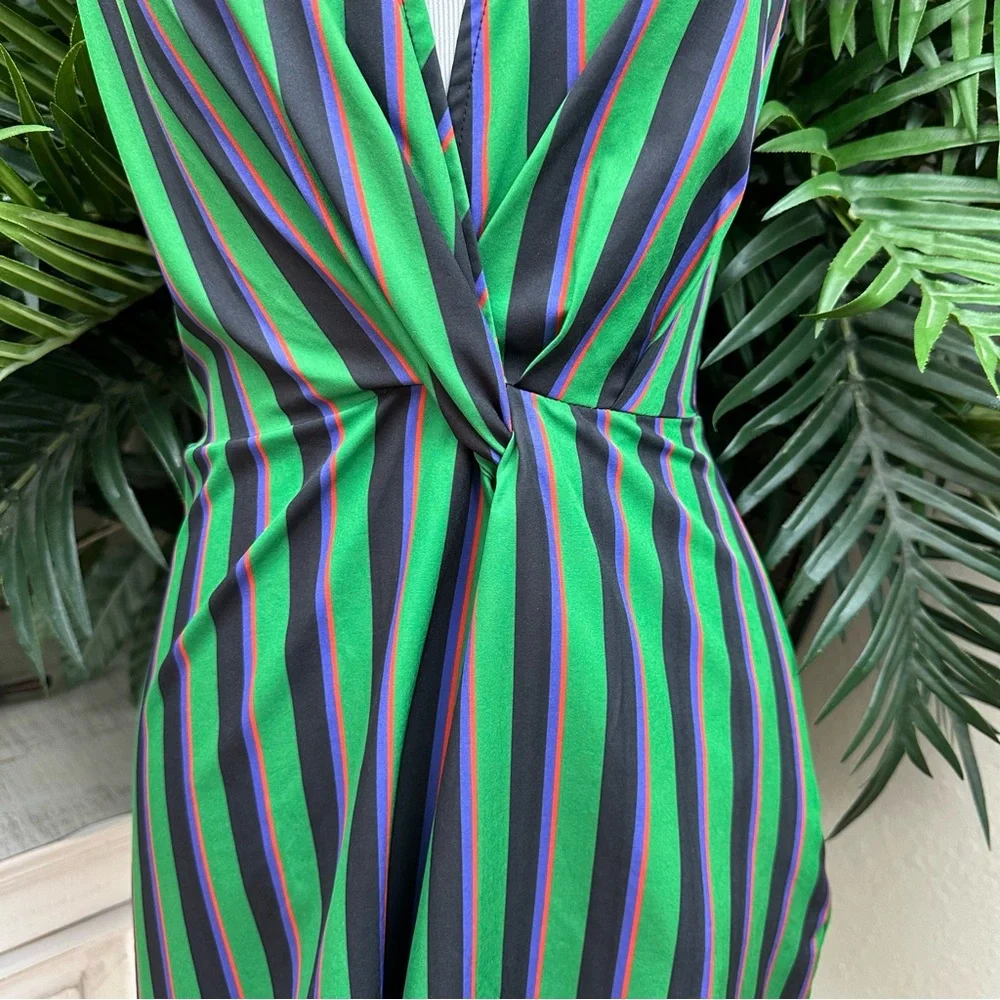 PRETTY LITTLE THING - Size 2 Spaghetti Strap Silky Feel Dress - Picture 3 of 15